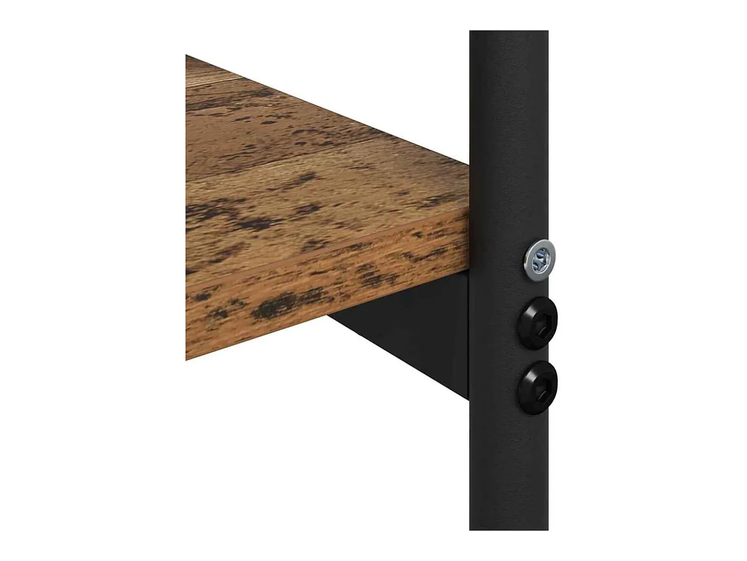 Mesa Consola con estante Madera vieja 101 x 35 x 80.5 cm