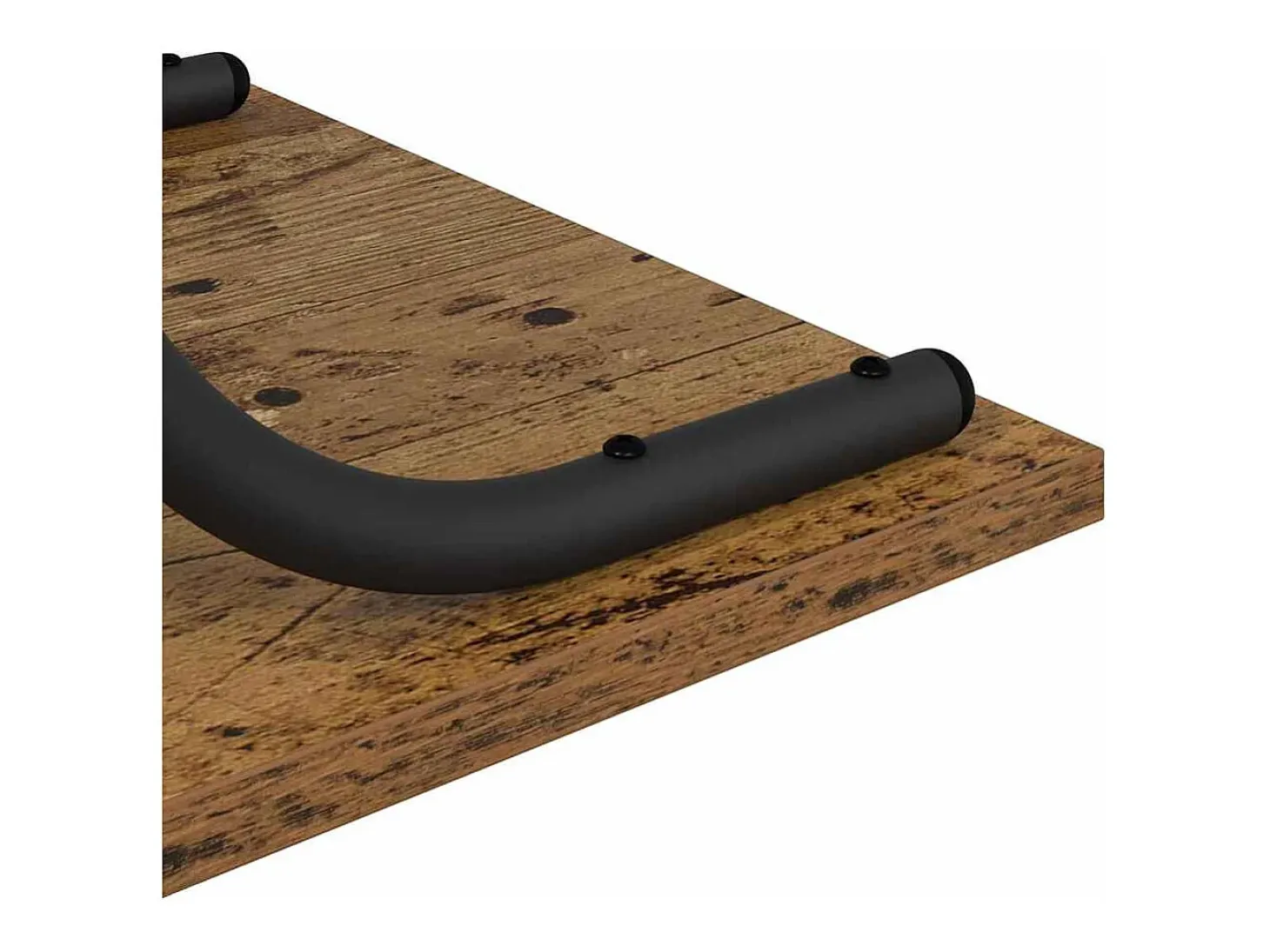 Mesa Consola con estante Madera vieja 101 x 35 x 80.5 cm