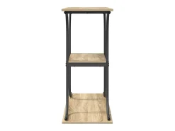 Mesa Consola con estante Roble Sonoma 101 x 35 x 80.5 cm