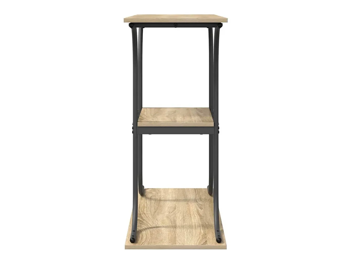 Mesa Consola con estante Roble Sonoma 101 x 35 x 80.5 cm