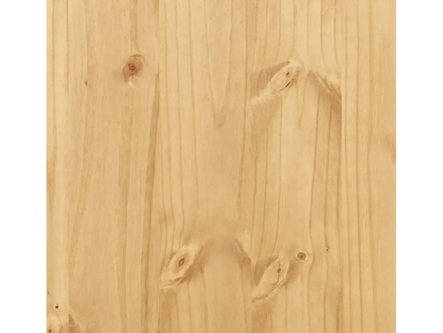Mesa consola Corona madera maciza de pino 55x35x73 cm