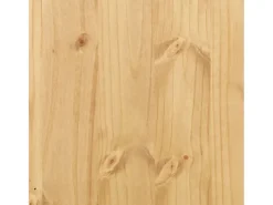 Mesa consola Corona madera maciza de pino 73x35x73 cm