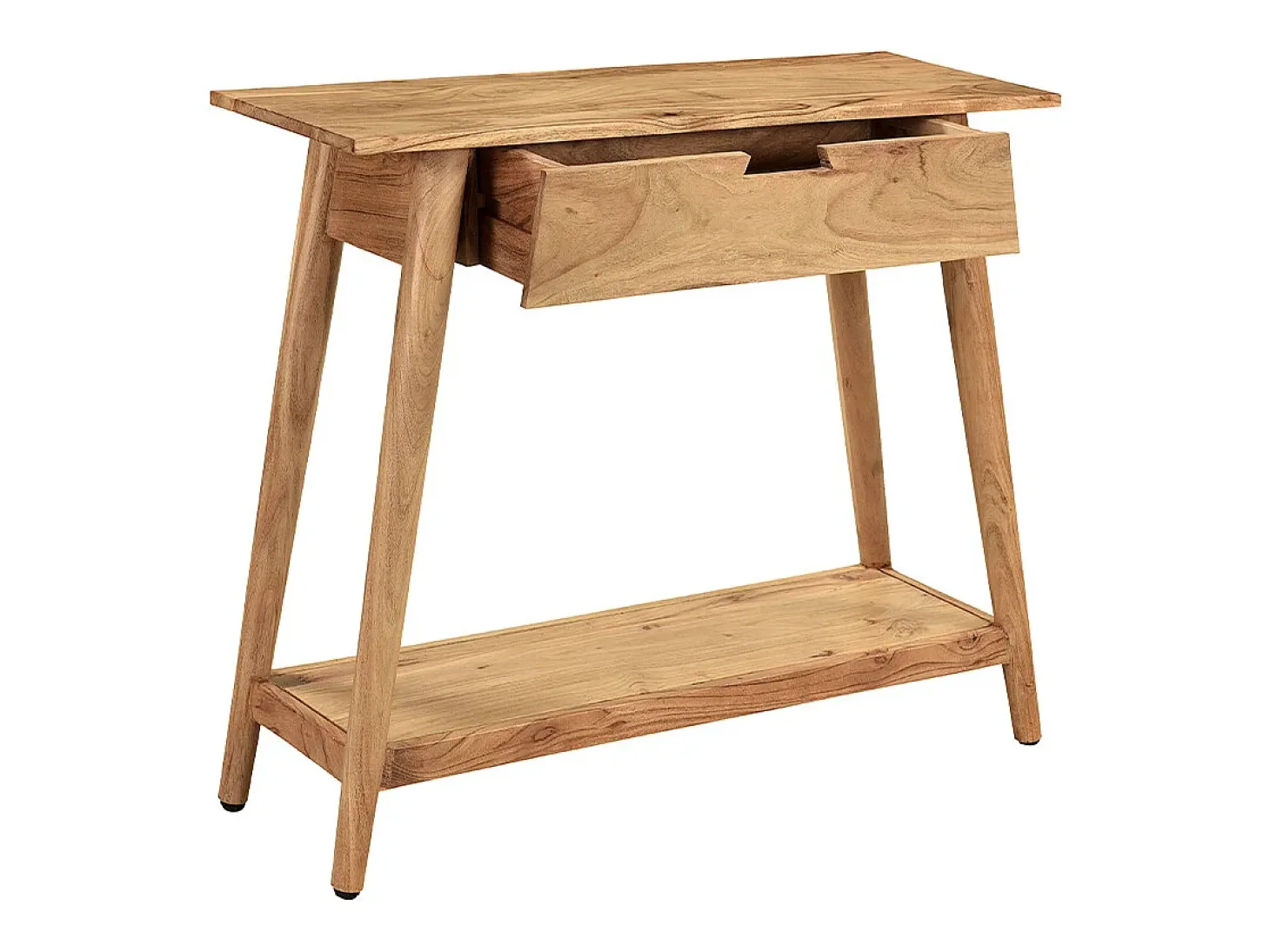 Mesa consola de acacia maciza 90 cm FRANKLIN