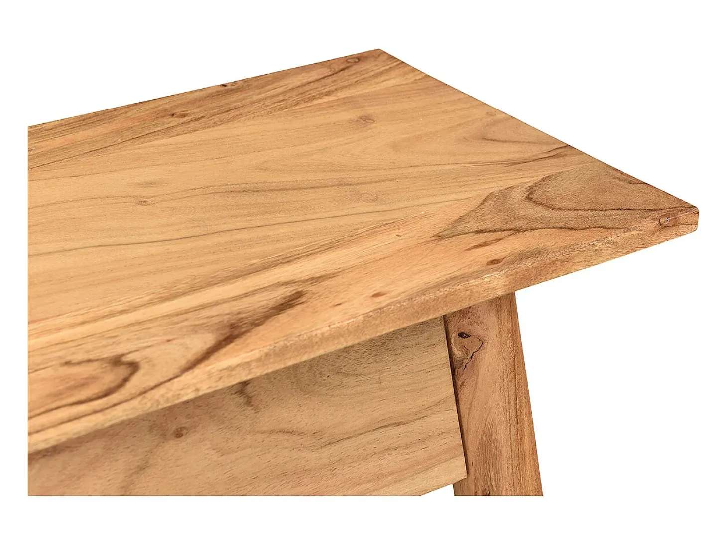 Mesa consola de acacia maciza 90 cm FRANKLIN
