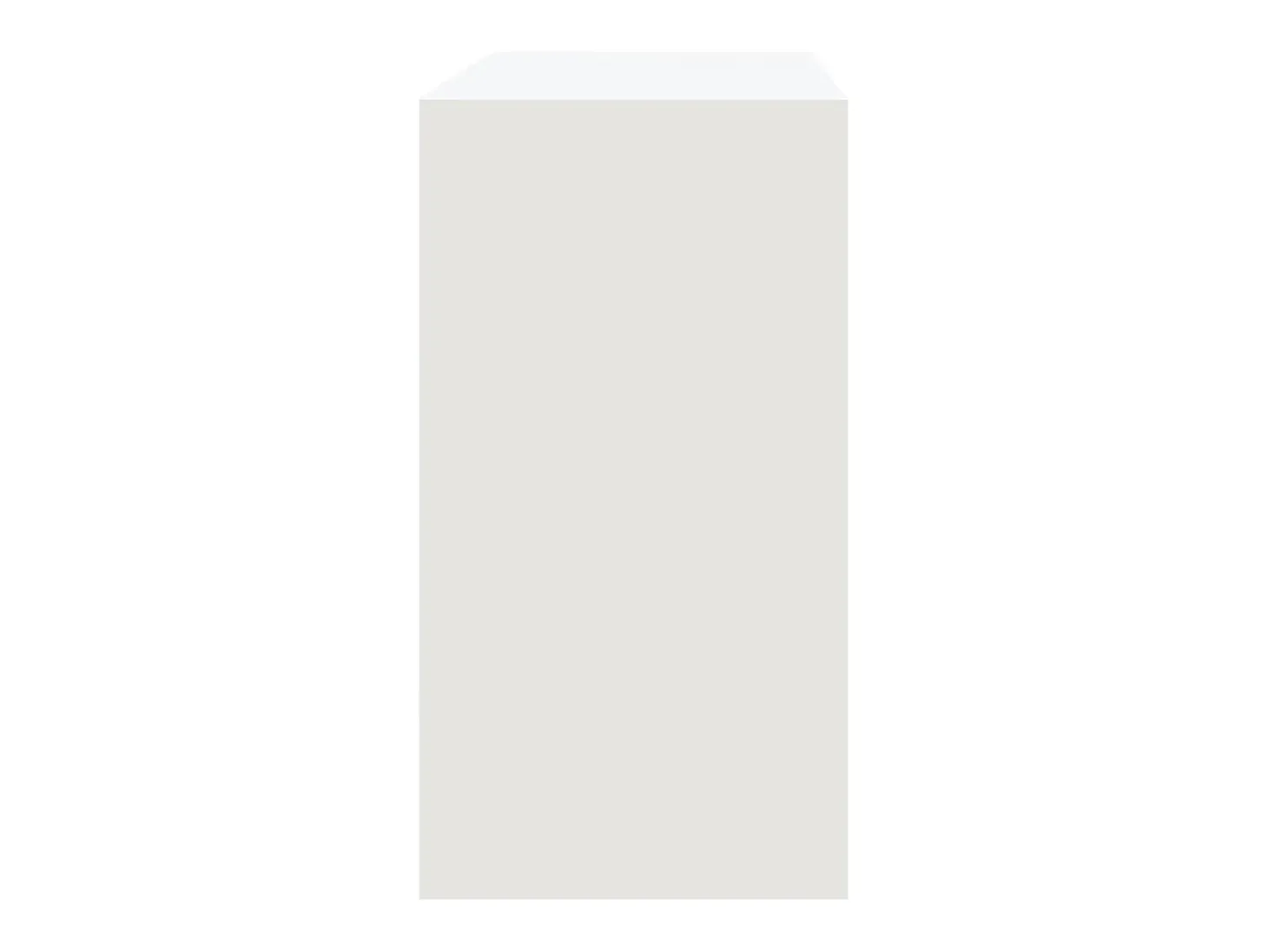 Mesa consola de madera contrachapada blanco 89x41x76,5 cm