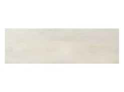 Mesa consola de madera de mango rugosa blanca 115x35x77 cm ES869480