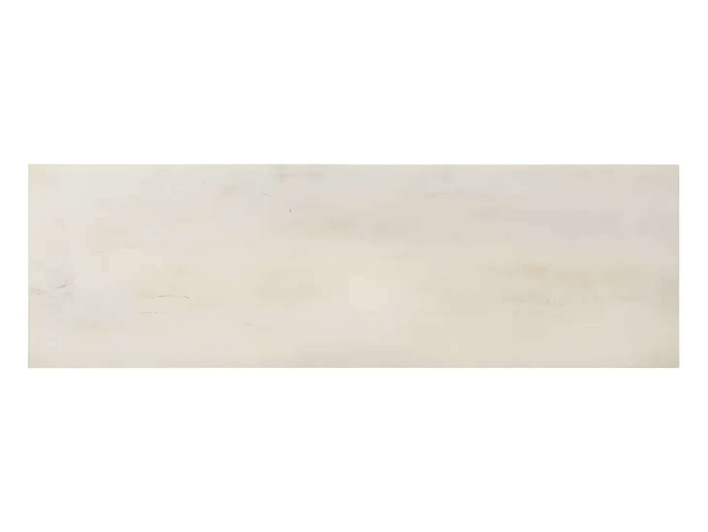 Mesa consola de madera de mango rugosa blanca 115x35x77 cm ES869480