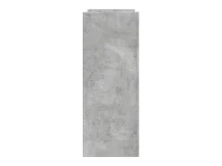 Mesa consola de madera de ingeniería gris hormigón 100x35x90 cm