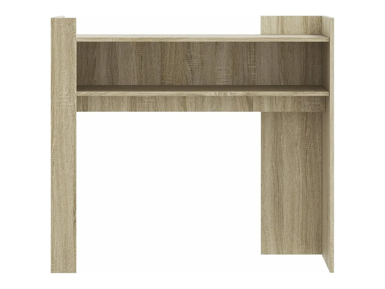 Mesa consola de madera de ingeniería roble Sonoma 100x35x90 cm ES300126