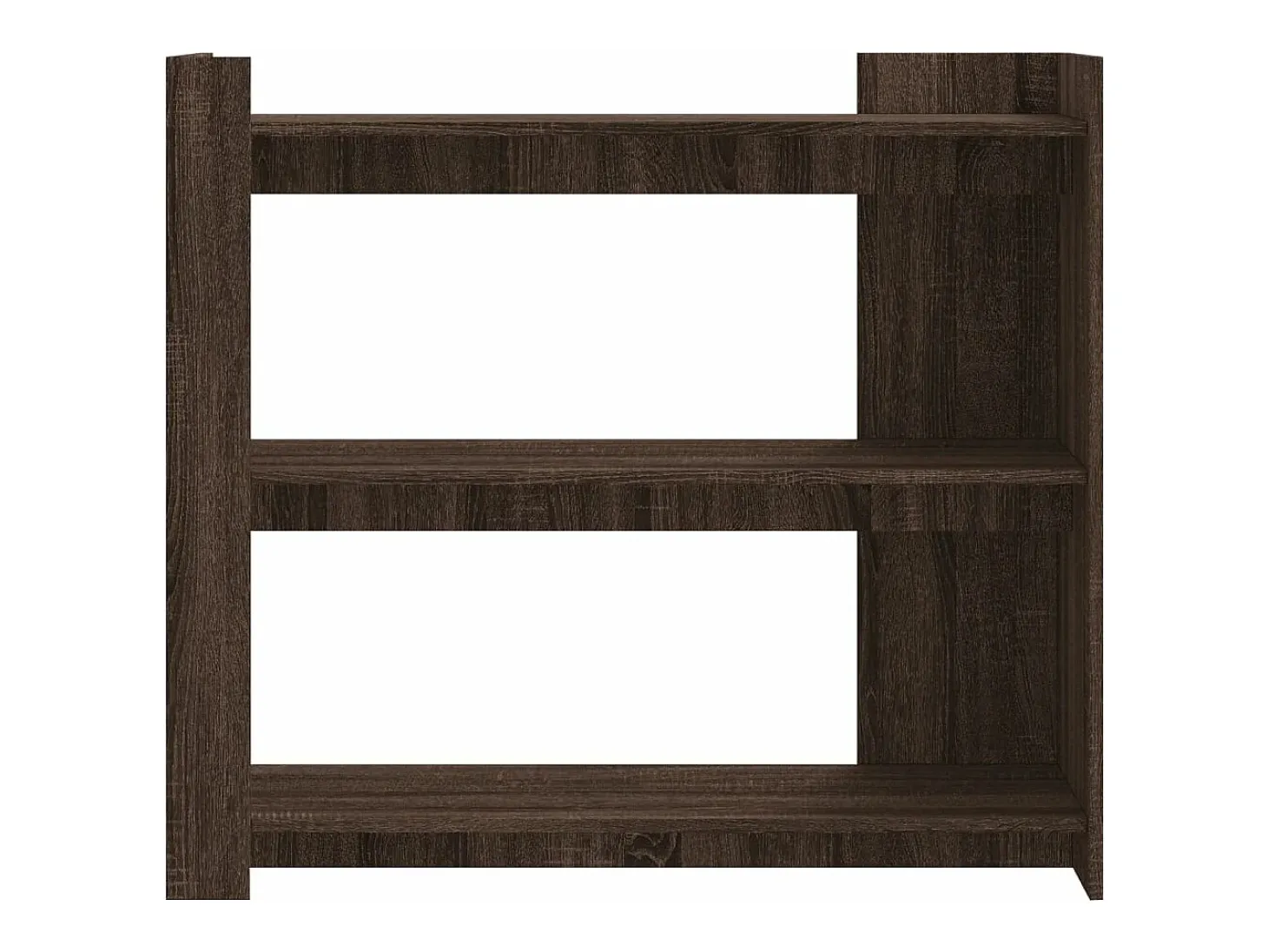 Mesa consola de madera de ingeniería marrón roble 100x35x90 cm ES683589