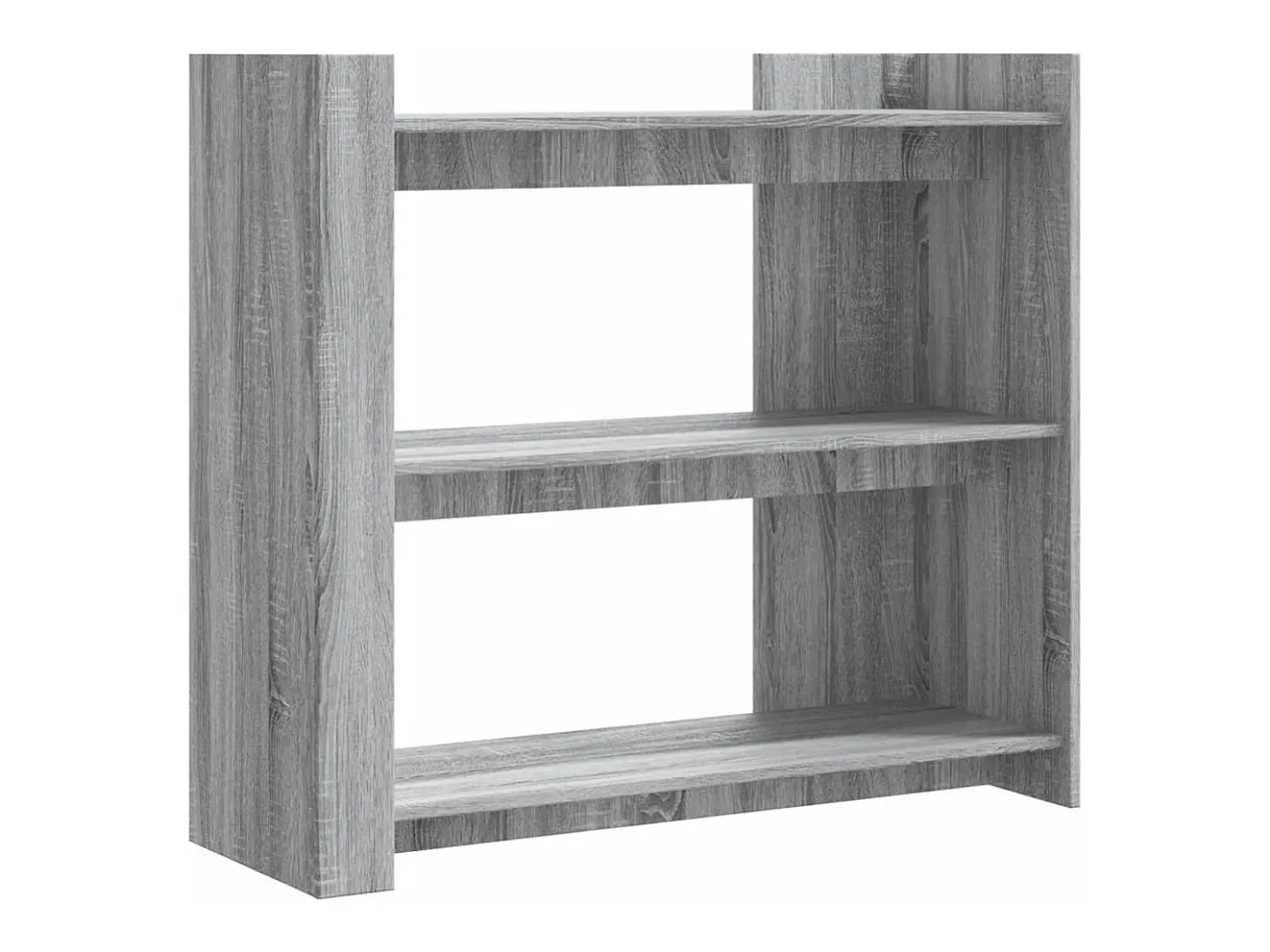 Mesa consola de madera de ingeniería gris Sonoma 100x35x90 cm
