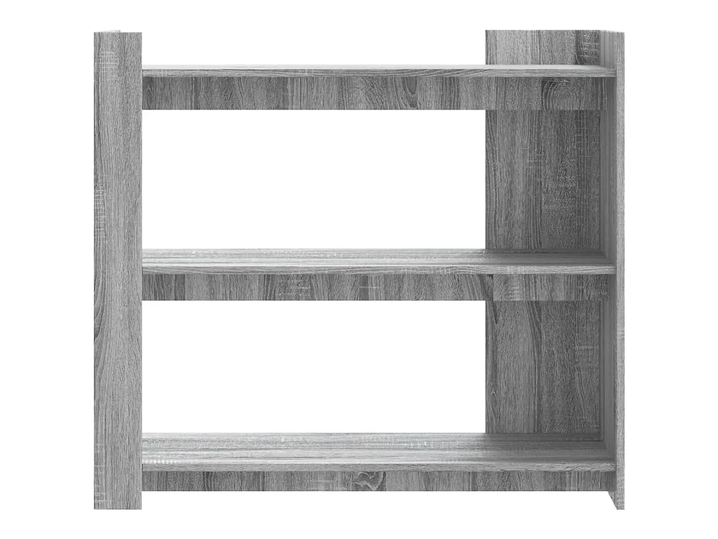 Mesa consola de madera de ingeniería gris Sonoma 100x35x90 cm