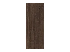 Mesa consola de madera de ingeniería marrón roble 100x35x90 cm