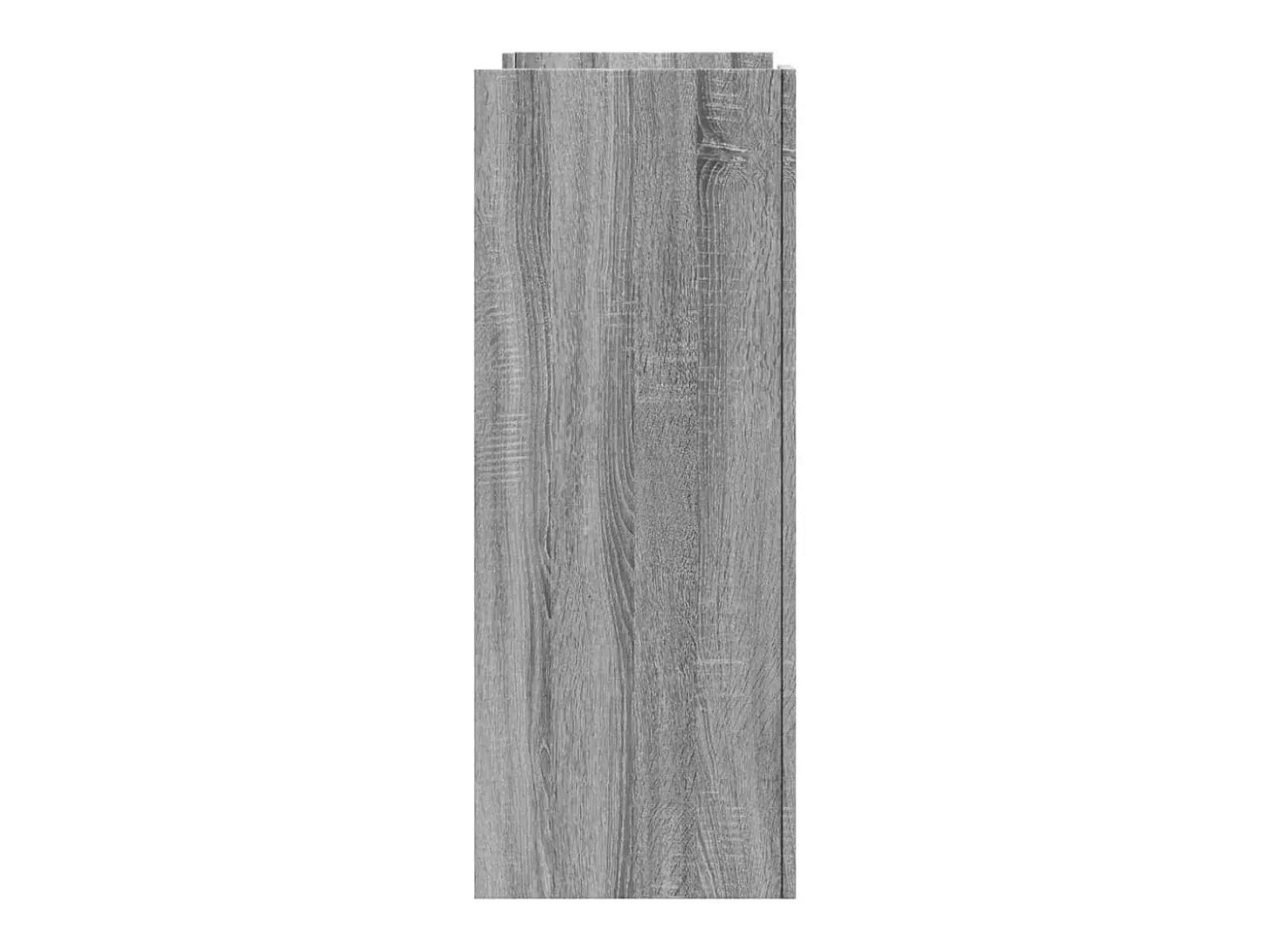 Mesa consola de madera de ingeniería gris Sonoma 100x35x90 cm