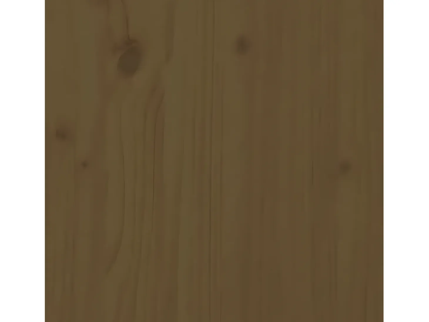 Mesa consola de madera maciza de pino marrón miel 114x40x75 cm