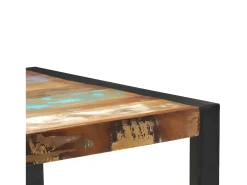 Mesa consola de madera maciza reciclada 110x35x76 cm ES946621