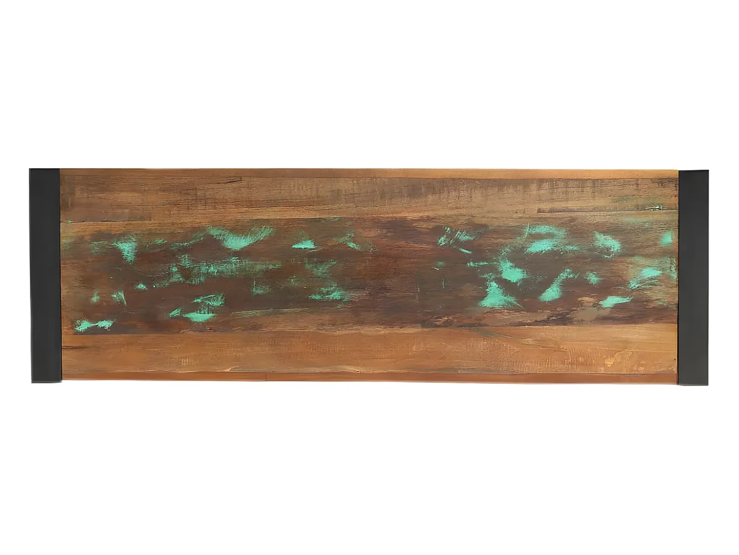 Mesa consola de madera maciza reciclada 110x35x76 cm ES946621