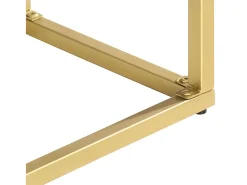 Mesa consola de madera maciza de mango 90x30x75 cm