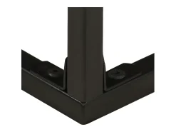 Mesa consola de madera maciza de acacia 120x30x75 cm ES338550