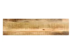 Mesa consola de madera maciza de mango en bruto 140x35x76 cm ES725898