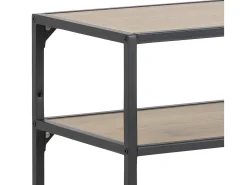 Mesa consola de mar en papel roble salvaje.