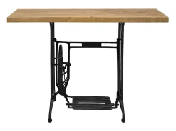Mesa consola de máquina de coser 110x40x75 cm