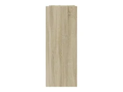 Mesa consola de roble Sonoma 100x35x90 cm madera de ingeniería