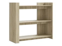 Mesa consola de roble Sonoma 100x35x90 cm madera de ingeniería