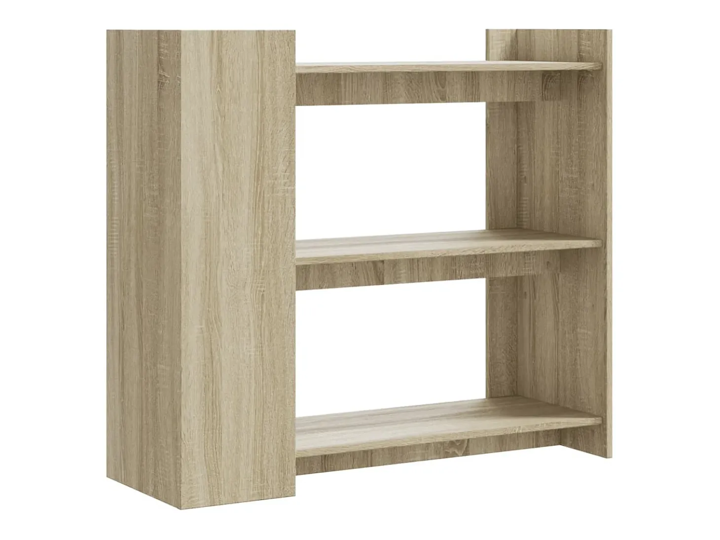 Mesa consola de roble Sonoma 100x35x90 cm madera de ingeniería