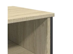 Mesa consola de roble Sonoma 100x35x74,5 cm madera de ingeniería