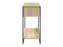 Mesa consola de roble Sonoma 100x35x74,5 cm madera de ingeniería