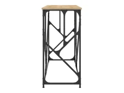 Mesa consola de roble Sonoma 100x40x80 cm madera de ingeniería