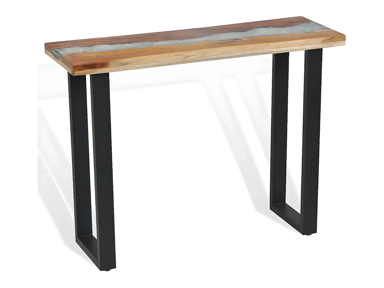 Mesa consola de teca 100x35x75 cm ES517208
