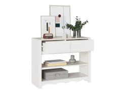 Mesa Consola Drammen 89.5 x 37 x 73 cm Madera maciza de pino