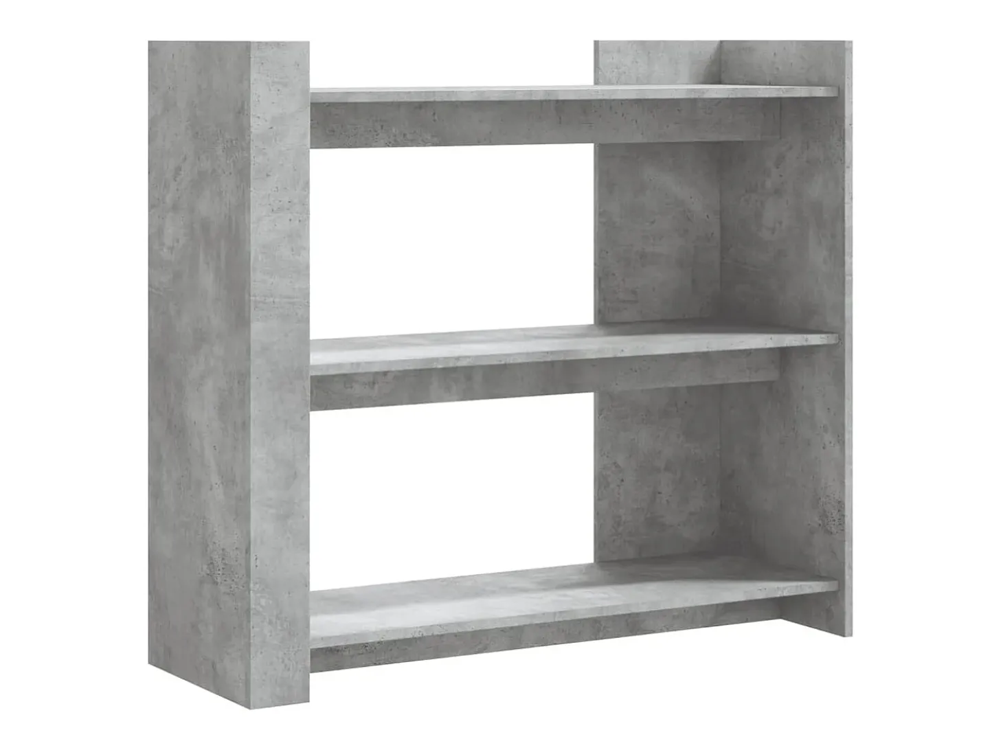 Mesa consola gris hormigón 100x35x90 cm madera de ingeniería