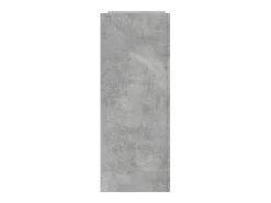 Mesa consola gris hormigón 100x35x90 cm madera de ingeniería
