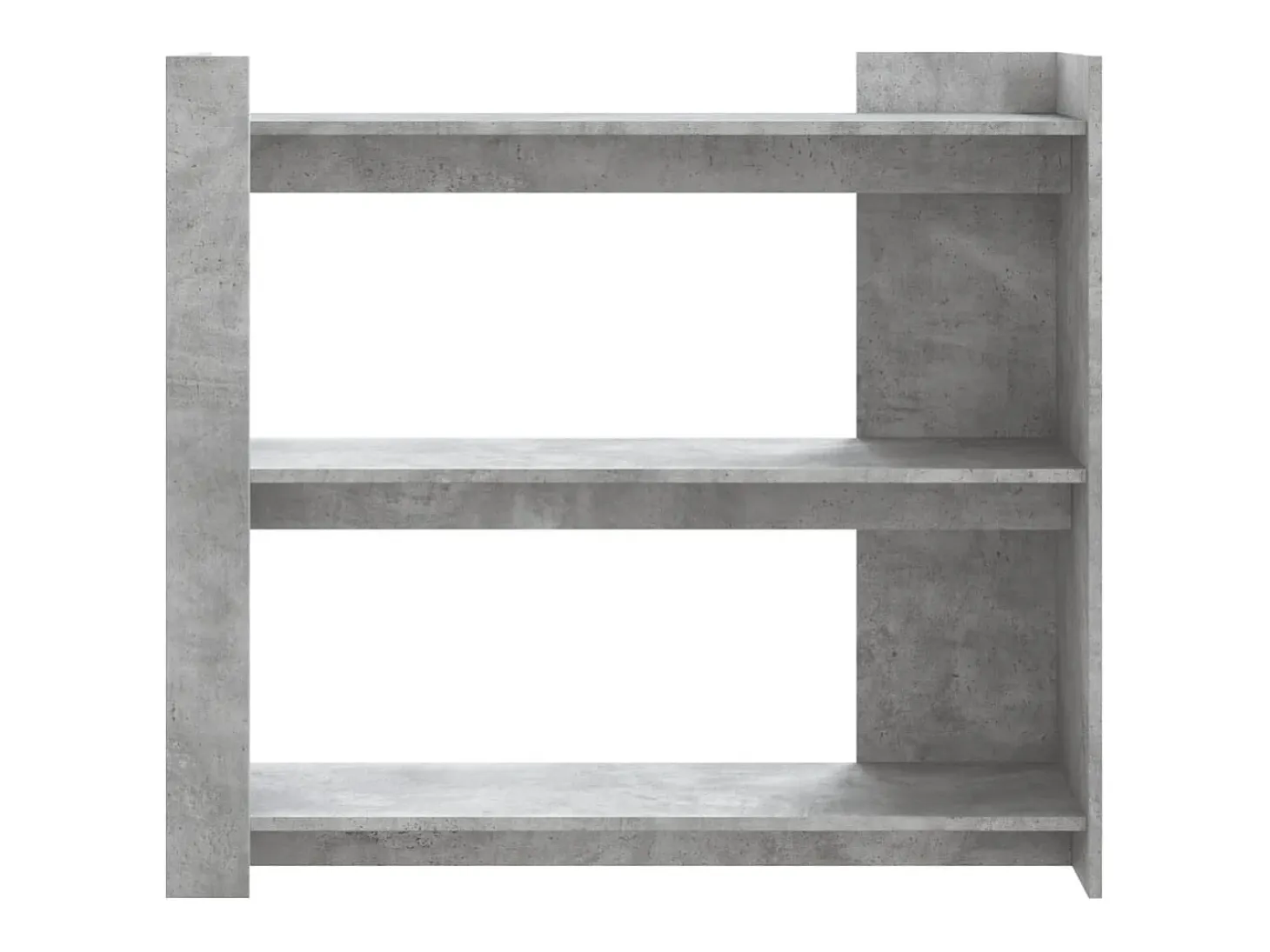 Mesa consola gris hormigón 100x35x90 cm madera de ingeniería