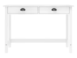Mesa consola Hill con 2 cajones madera pino 110x45x74 cm