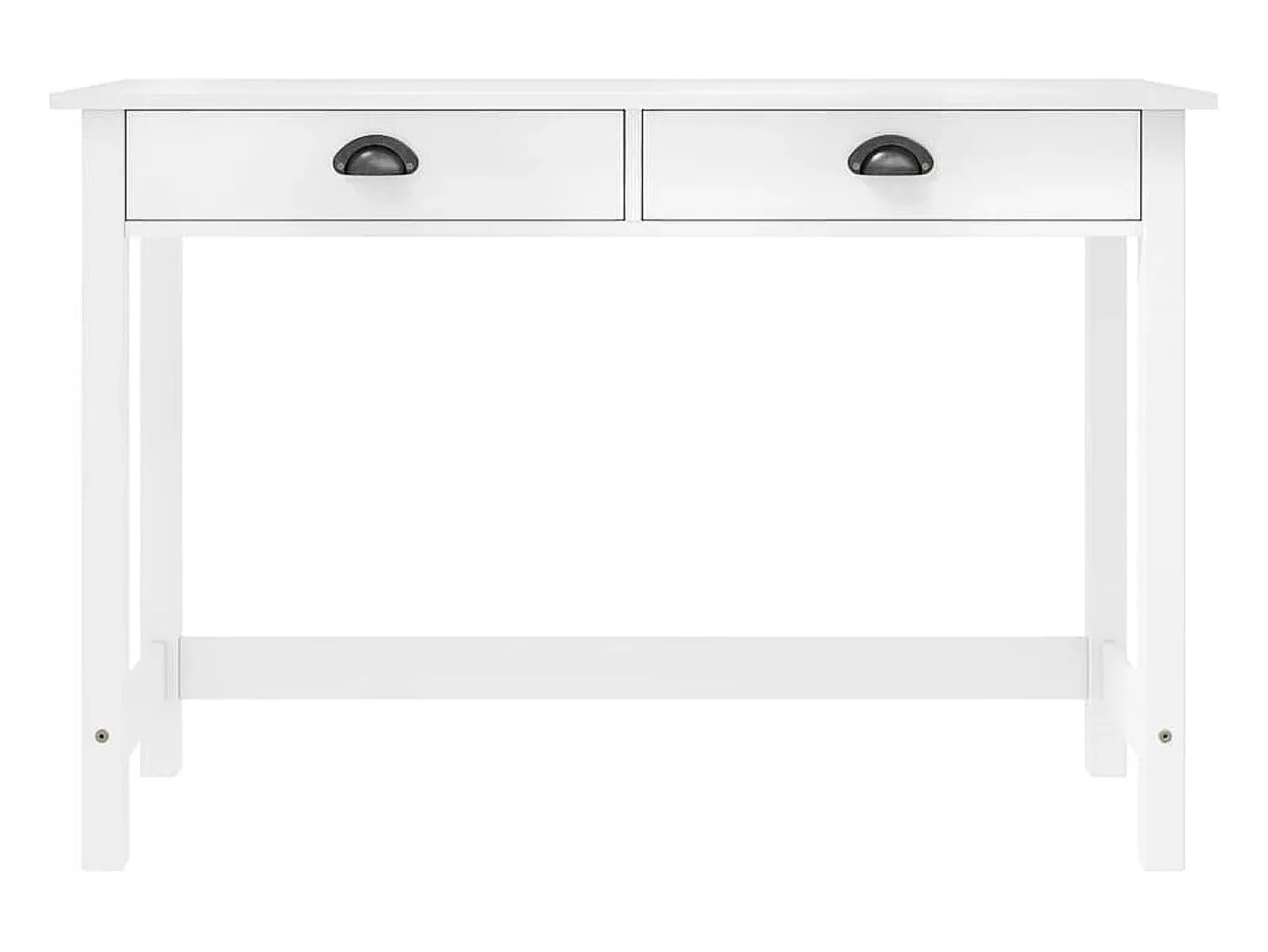 Mesa consola Hill con 2 cajones madera pino 110x45x74 cm