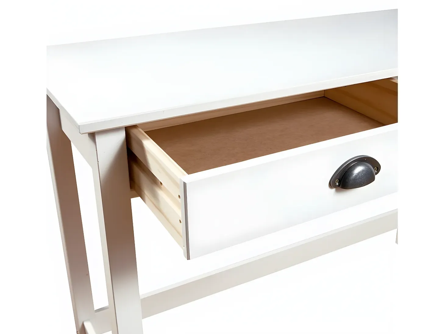 Mesa consola Hill con 2 cajones madera pino 110x45x74 cm ES989352