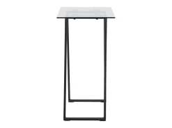 Mesa consola Horten negra.