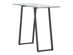 Mesa consola Horten negra.