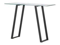 Mesa consola Horten negra.