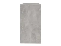Mesa consola madera contrachapada gris hormigón 89x41x76,5 cm