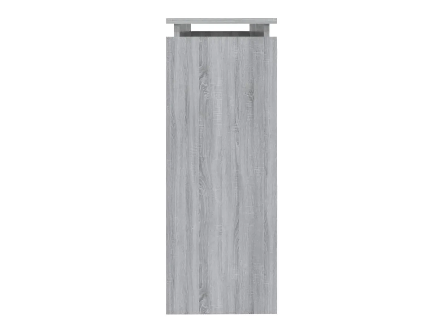 Mesa consola madera contrachapada gris Sonoma 102x30x80 cm