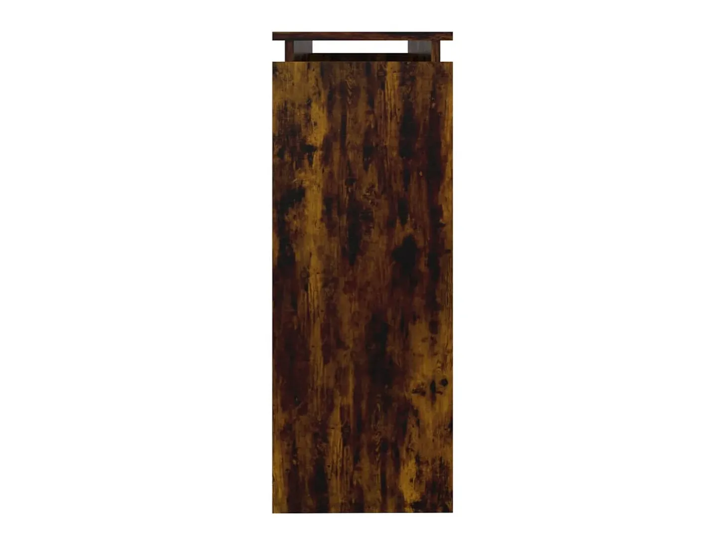 Mesa consola madera contrachapada roble ahumado 102x30x80 cm