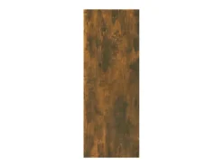 Mesa consola madera contrachapada roble ahumado 105x30x80 cm
