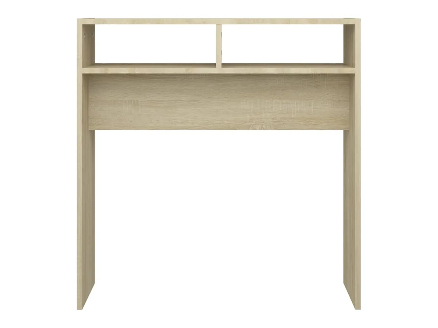 Mesa consola madera contrachapada roble Sonoma 78x30x80 cm