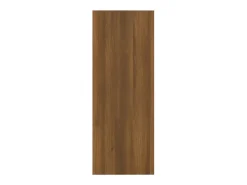 Mesa consola madera contrachapada roble marrón 105x30x80 cm