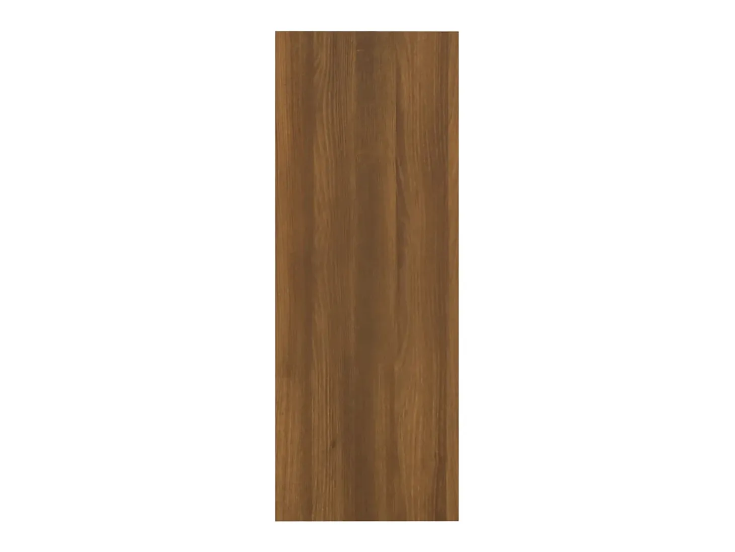 Mesa consola madera contrachapada roble marrón 105x30x80 cm